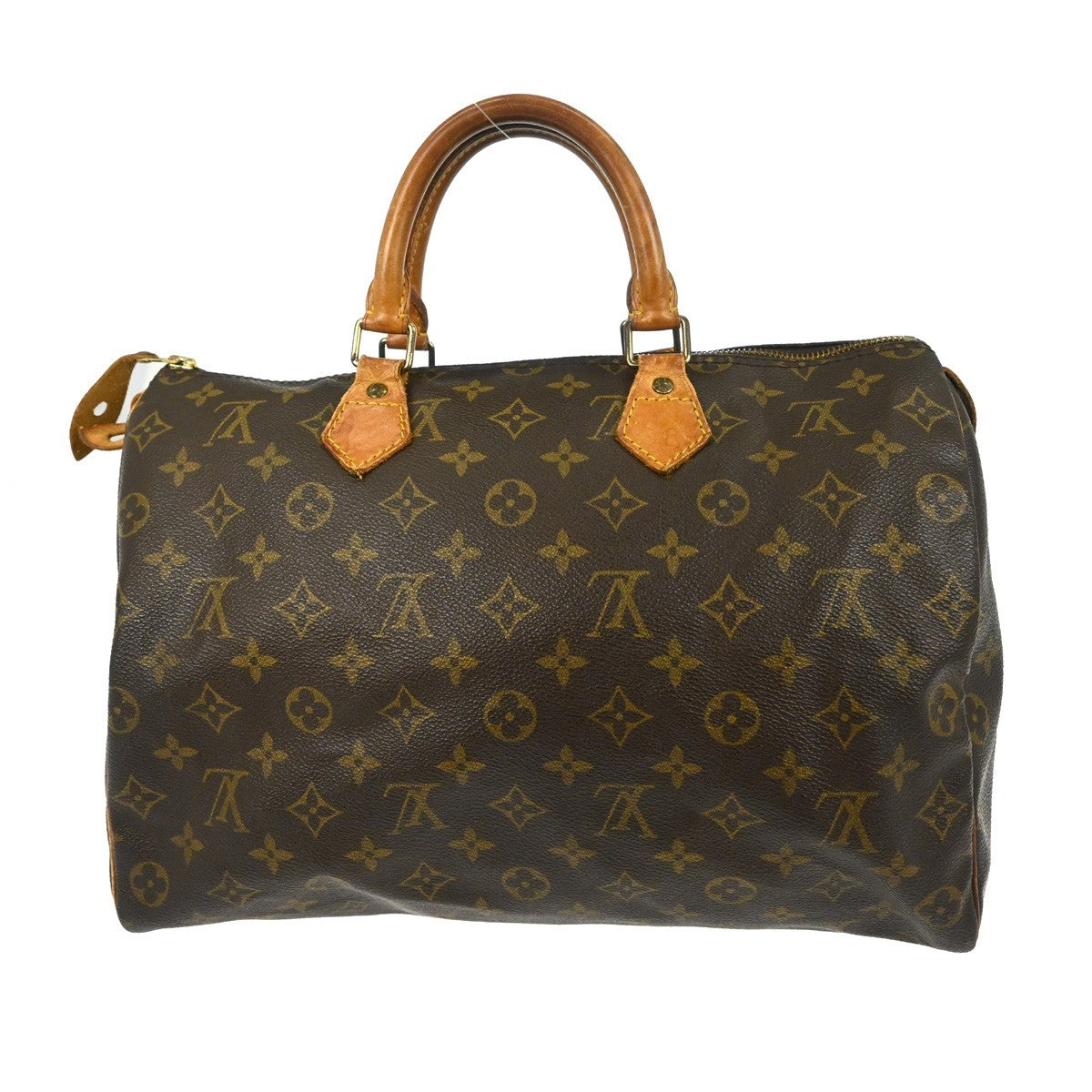 Louis Vuitton Speedy Monogram Canvas Brown Canvas Handbag (Pre-Owned)