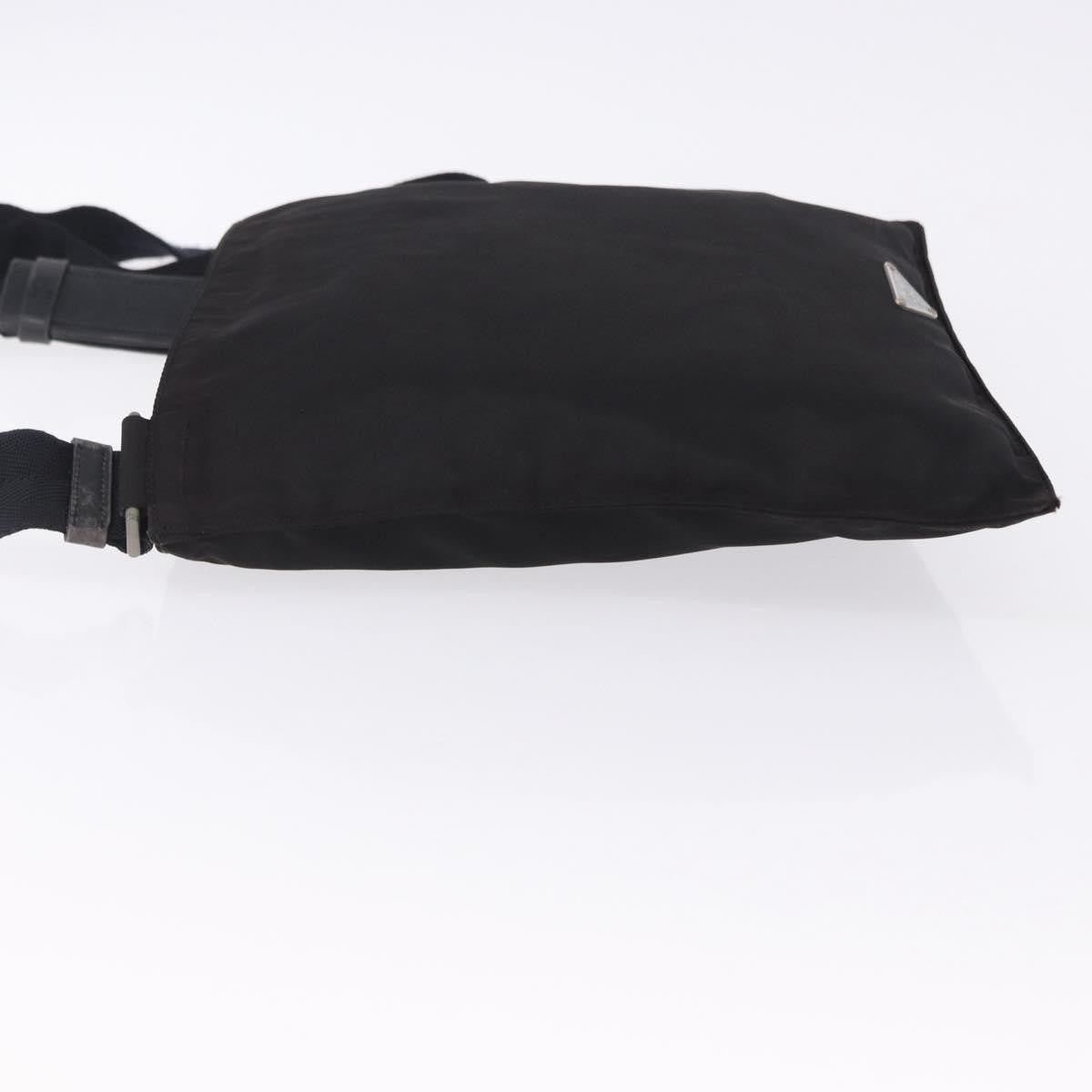 Prada Shoulder Tessuto Black Nylon Shoulder Bag Bag (Pre-Owned)