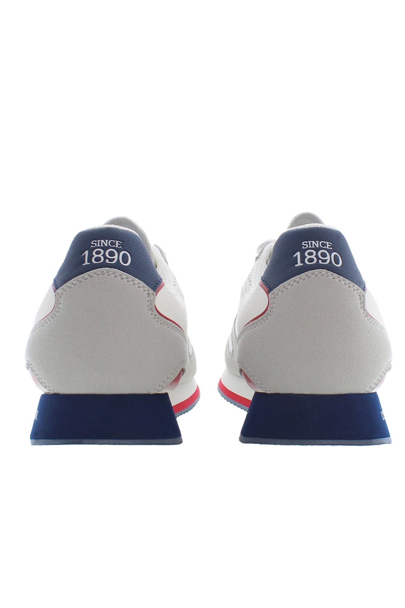 U.S. POLO ASSN. White Polyester Men Men's Sneaker