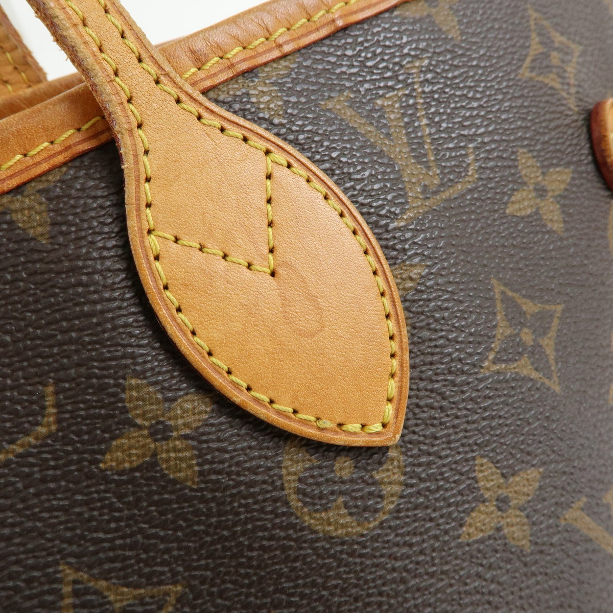 Louis Vuitton Neverfull Monogram Canvas Brown Canvas Tote Bag Bag (Pre-Owned)