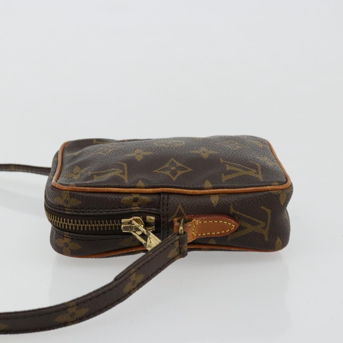 Louis Vuitton Danube Monogram Canvas Brown Canvas Shoulder Bag Bag (Pre-Owned)