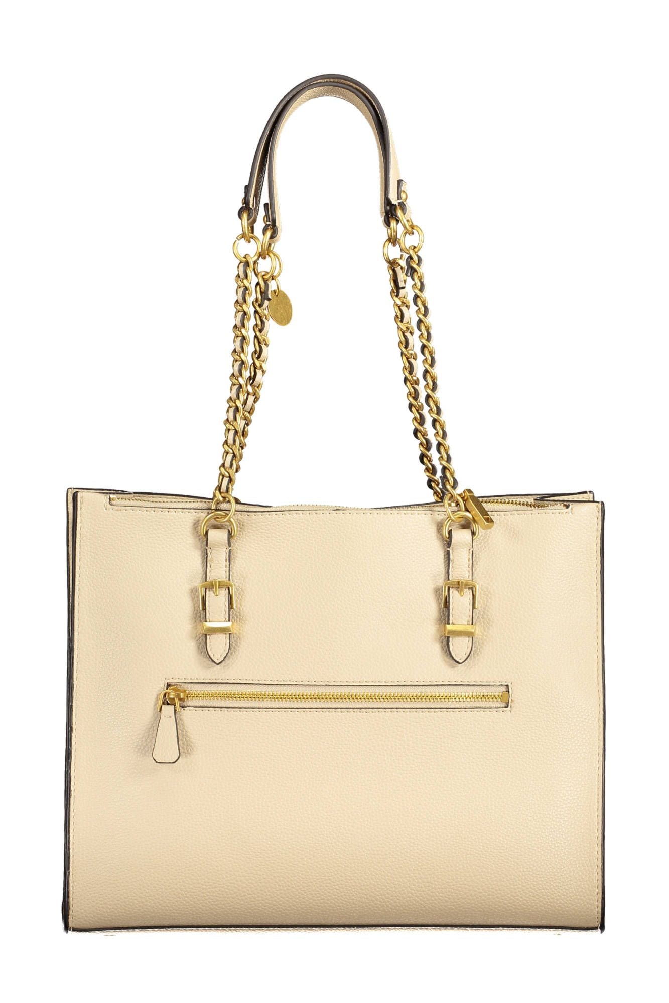 Guess Jeans Beige Polyethylene Women's Handbag (Pre-Owned)