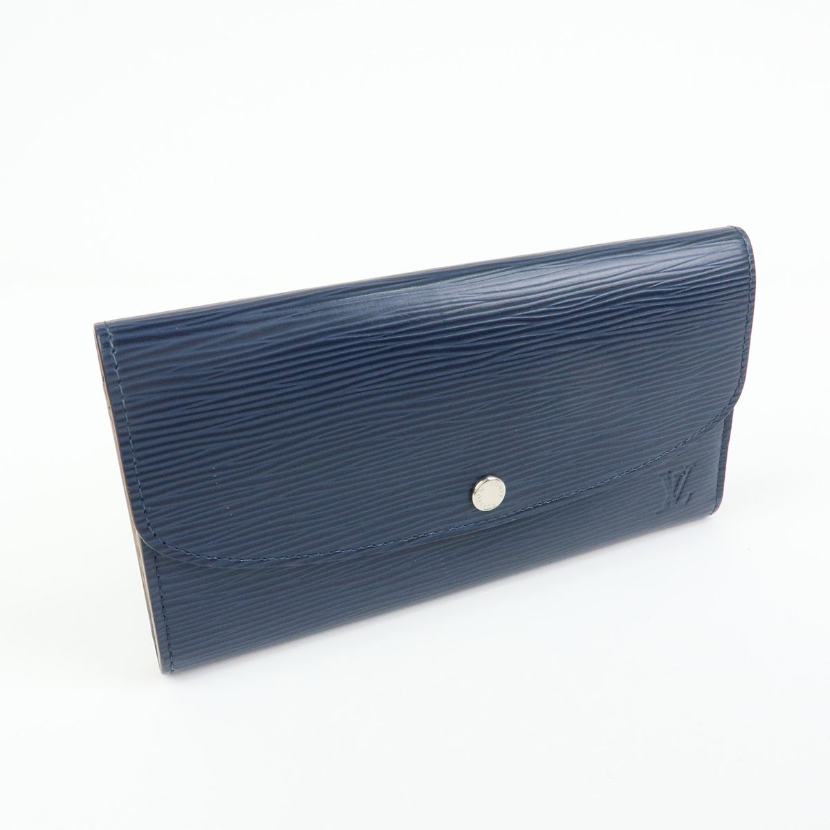 Louis Vuitton Emilie Epi Leather Blue Leather Wallets Accessory (Pre-Owned)