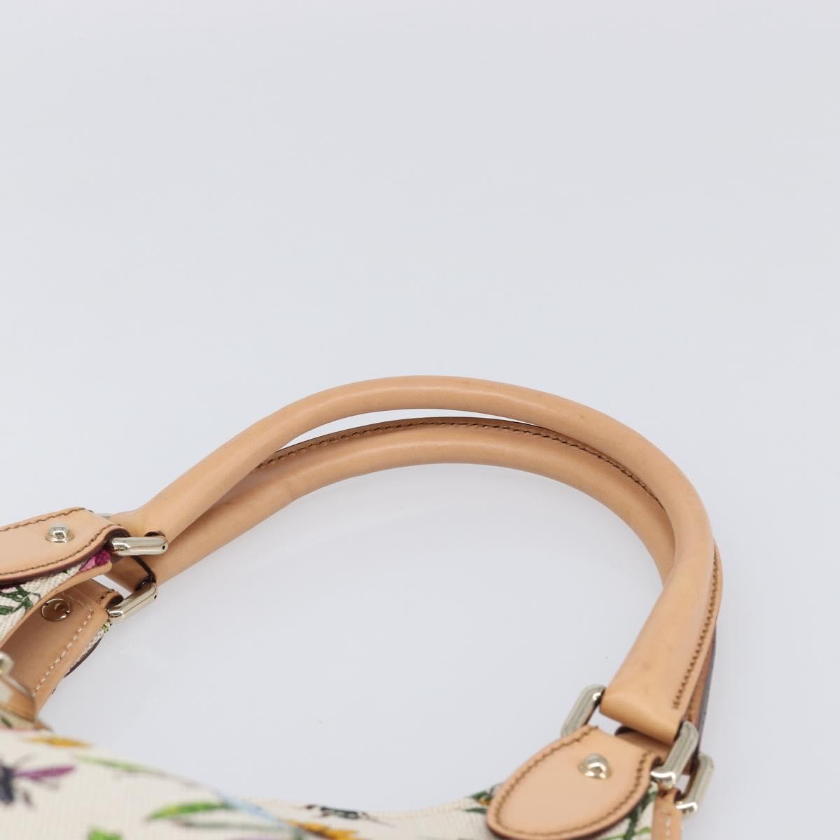 Gucci Joy Bardot Hobo Flora Canvas Multicolour Canvas Handbag (Pre-Owned)
