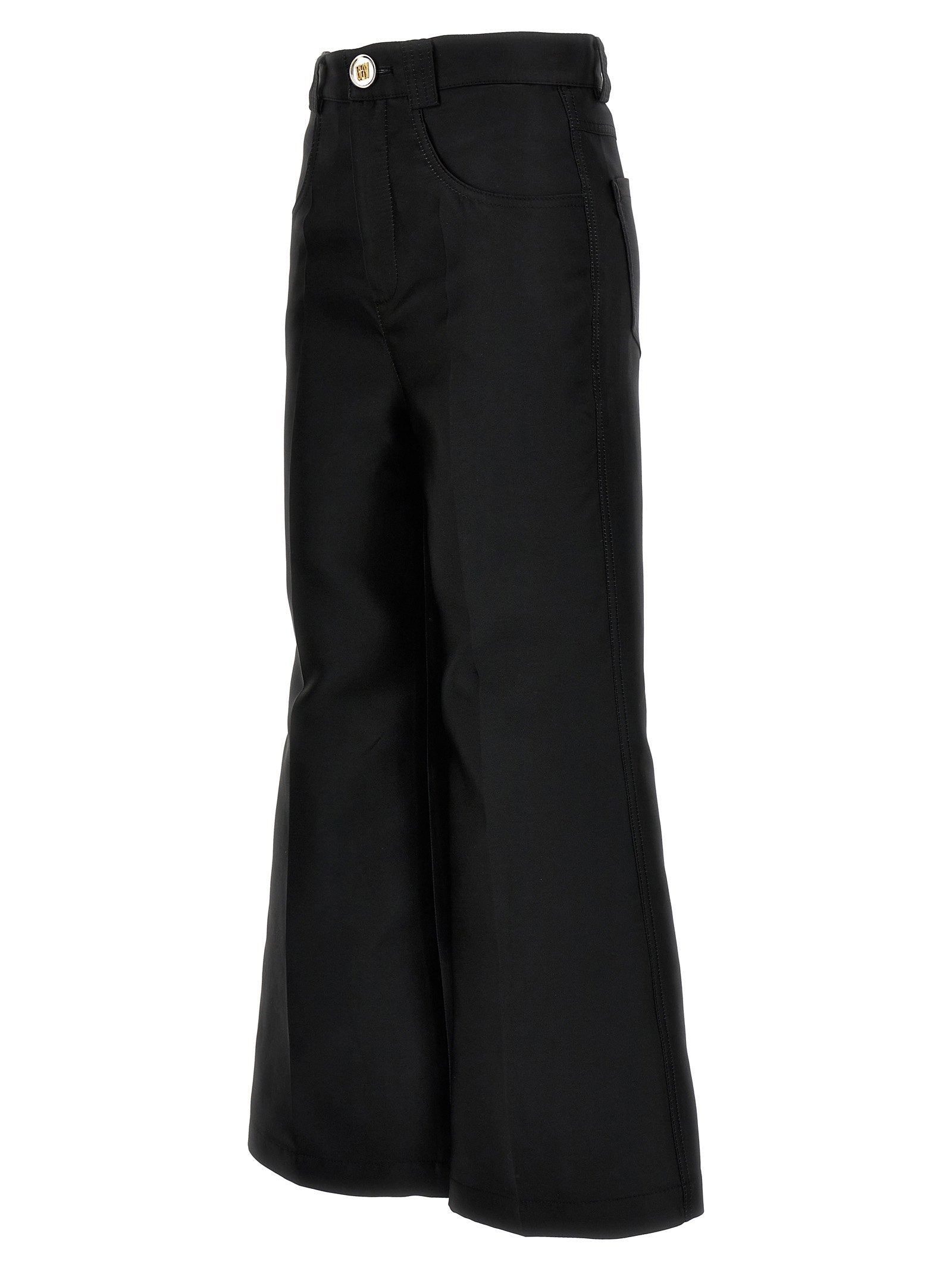 Giambattista Valli Women's Cropped Silk Blend Pants