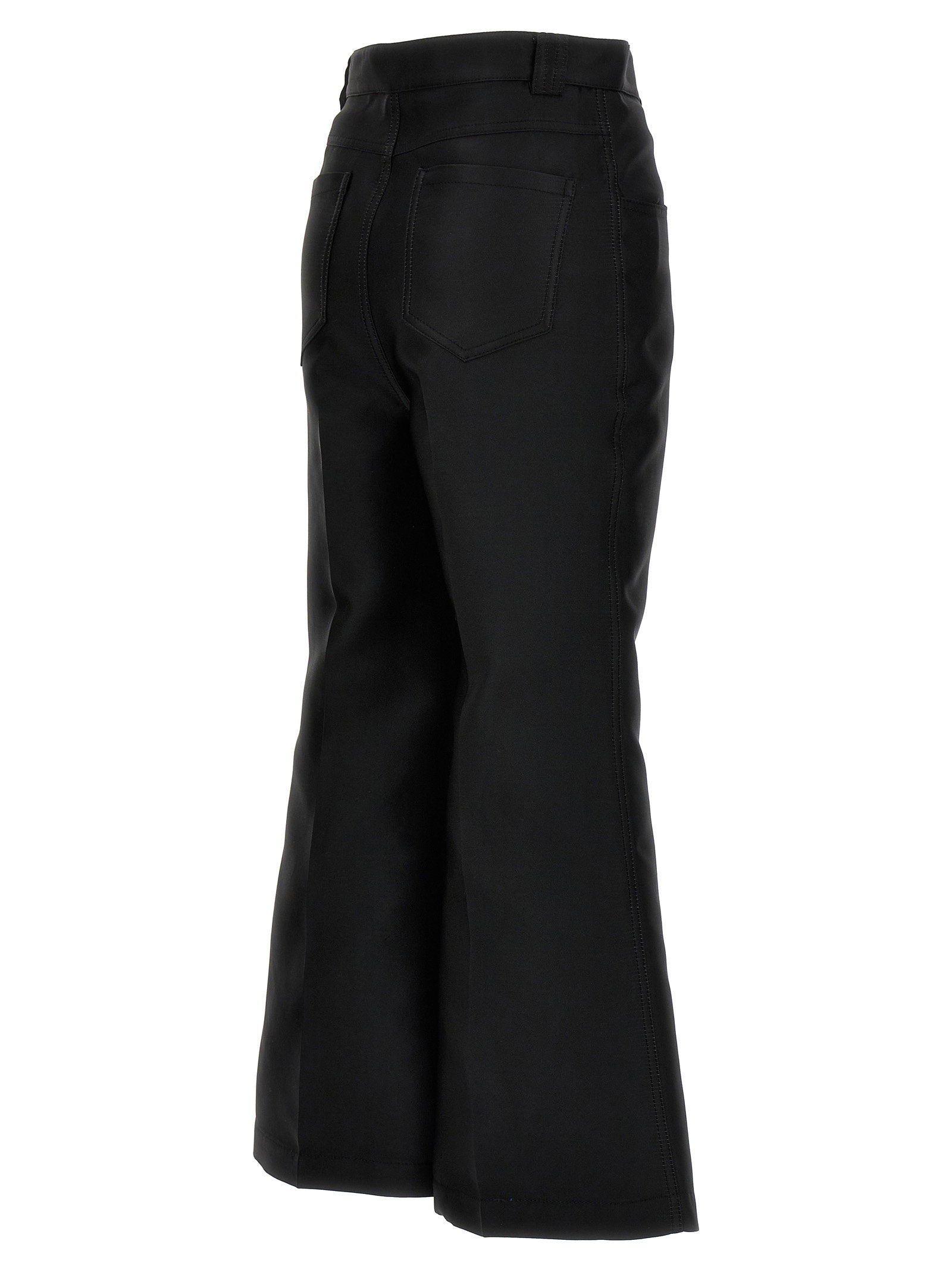 Giambattista Valli Women's Cropped Silk Blend Pants