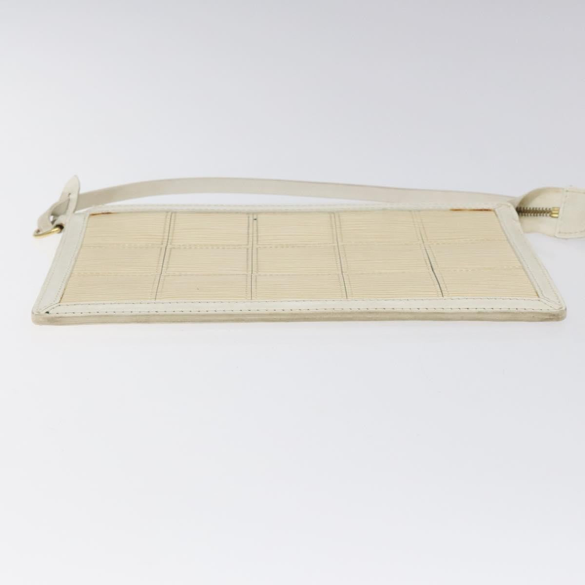 Louis Vuitton Delmonico Pochette Stretch Epi Leather Beige Leather Clutche & Pouche Bag (Pre-Owned)