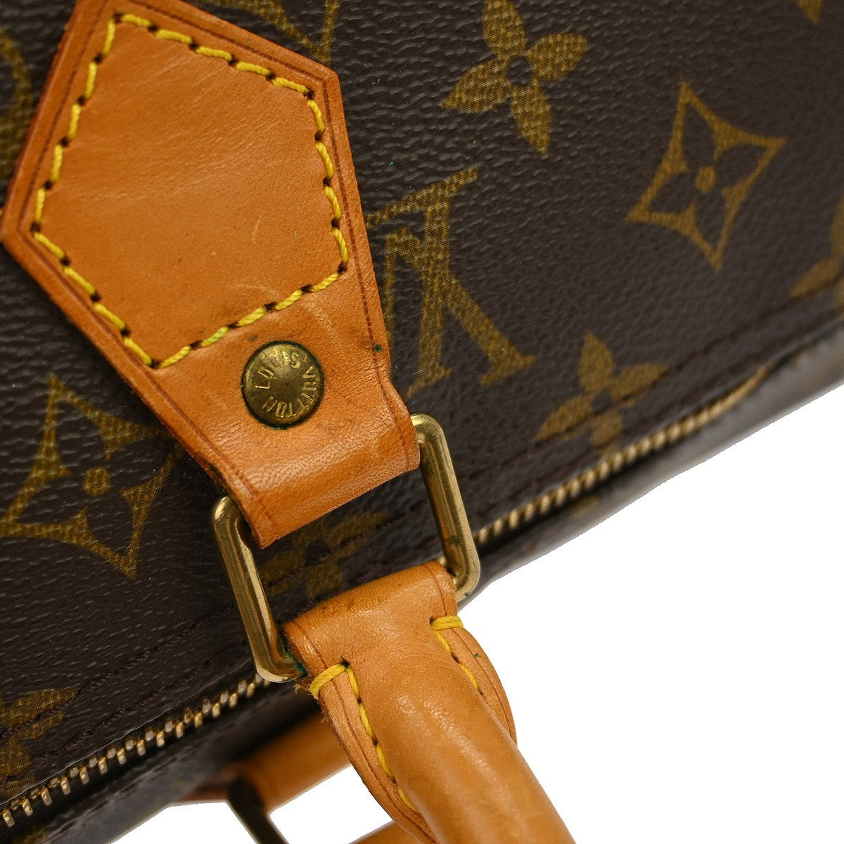 Louis Vuitton Speedy Monogram Canvas Brown Canvas Handbag (Pre-Owned)