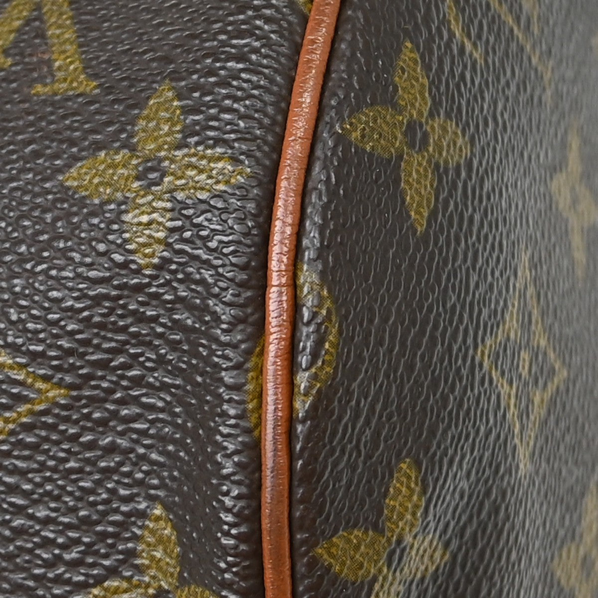 Louis Vuitton Papillon Monogram Canvas Brown Canvas Handbag (Pre-Owned)