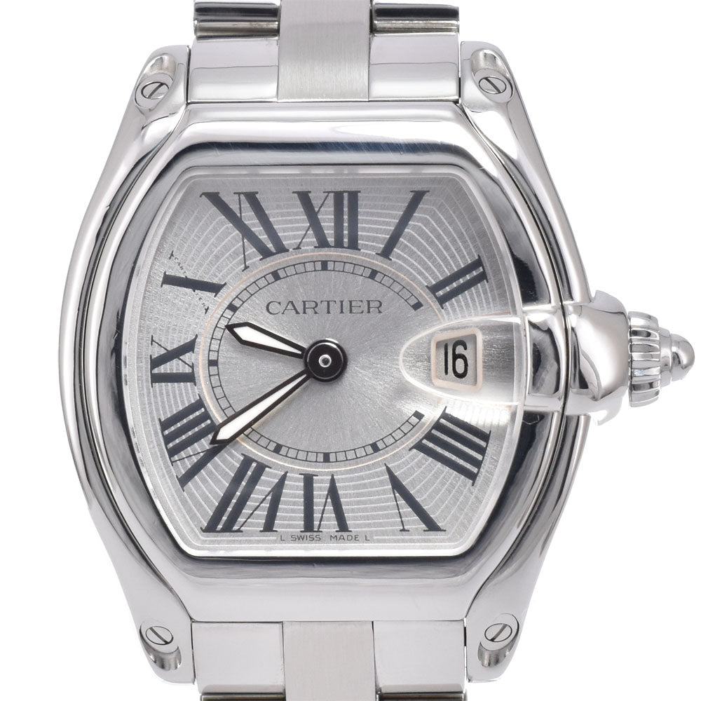Cartier Roadster Quartz Stainless Steel Watch (Pre-Owned)