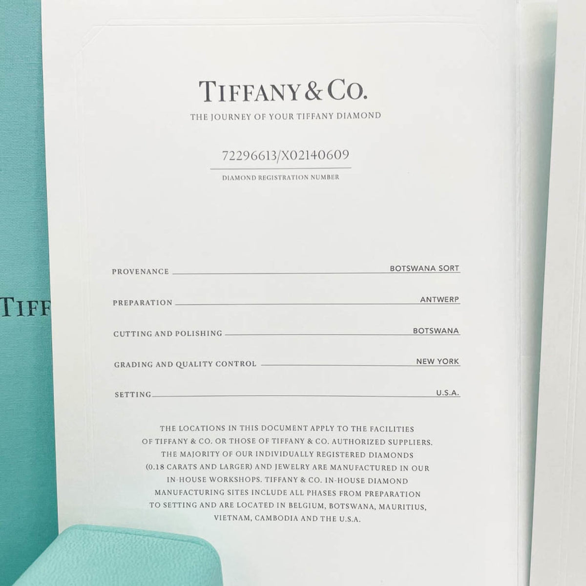 Tiffany & Co. Tiffany Setting Solitaire Platinum With Rbc Diamond Silver Platinum Ring Jewelry (Pre-Owned)