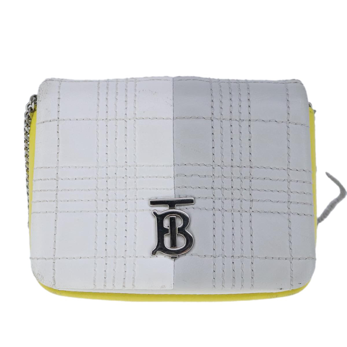 Burberry Lola Quilted Lambskin Multicolour Leather Shoulder Bag Bag (Pre-Owned)
