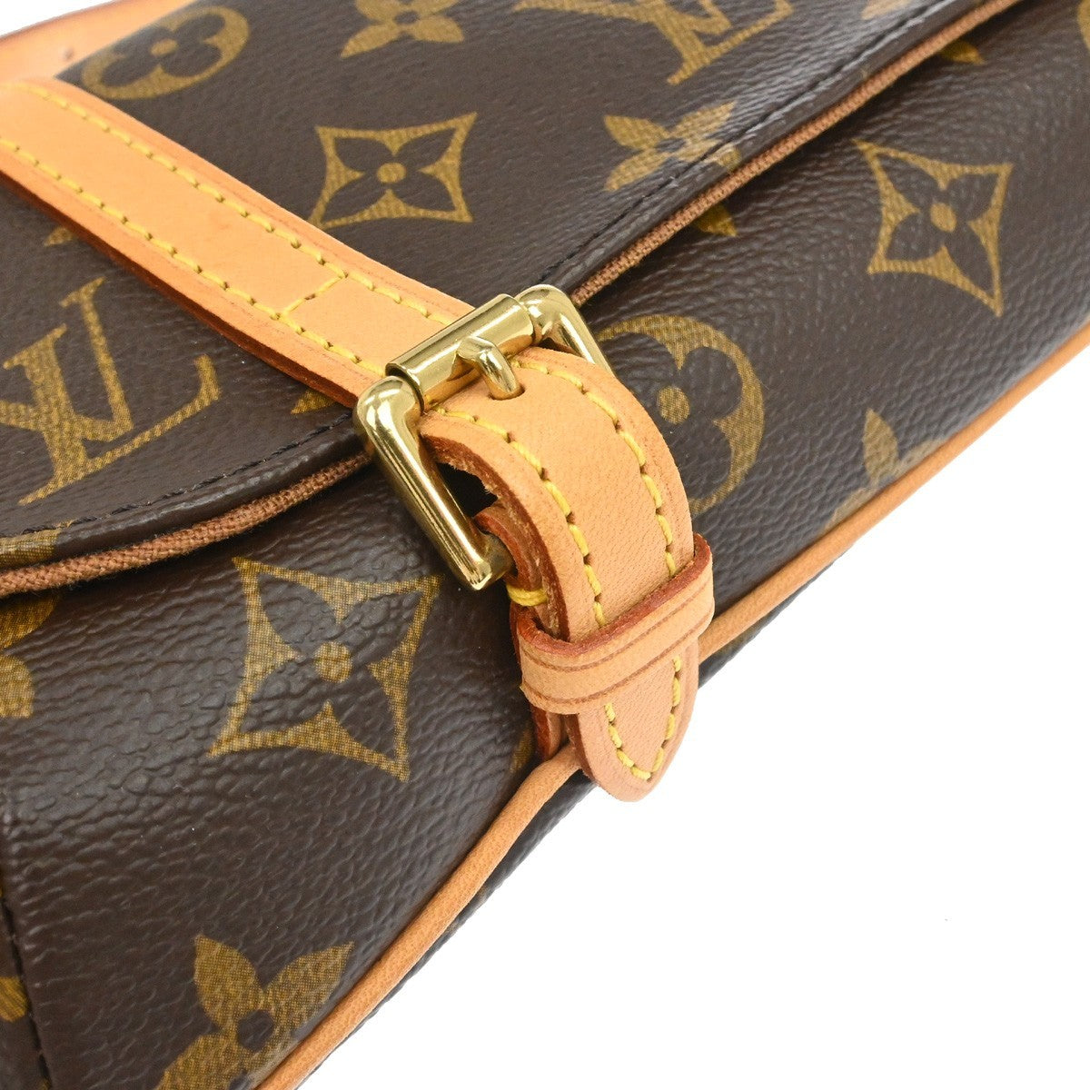 Louis Vuitton Marelle Waist Monogram Canvas Brown Canvas Clutche & Pouche Bag (Pre-Owned)