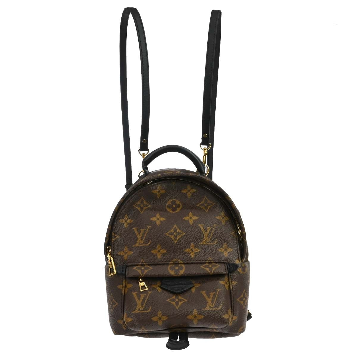 Louis Vuitton Palm Springs Monogram Brown Canvas Backpack Bag (Pre-Owned)