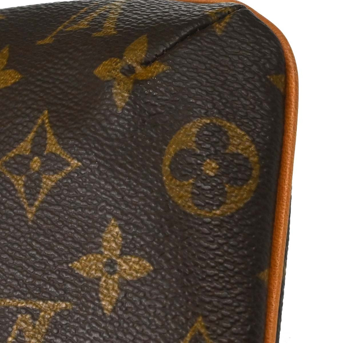 Louis Vuitton Partition Wristlet Clutch Monogram Canvas Brown Canvas Clutche & Pouche Bag (Pre-Owned)