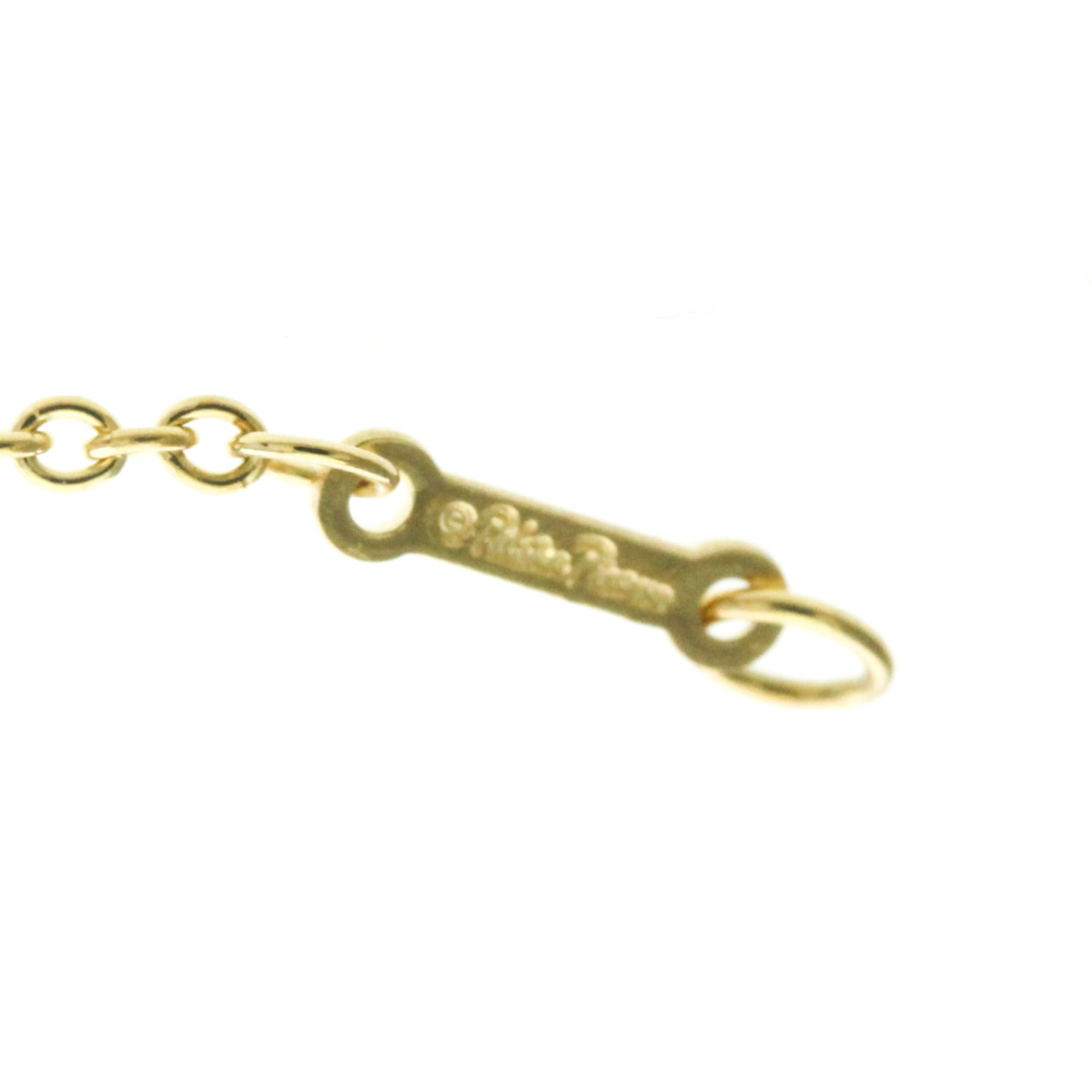 Tiffany & Co. Paloma Picasso Double Loving Heart 18K Yellow Gold And Diamond Gold Yellow_Gold Bracelet Jewelry (Pre-Owned)