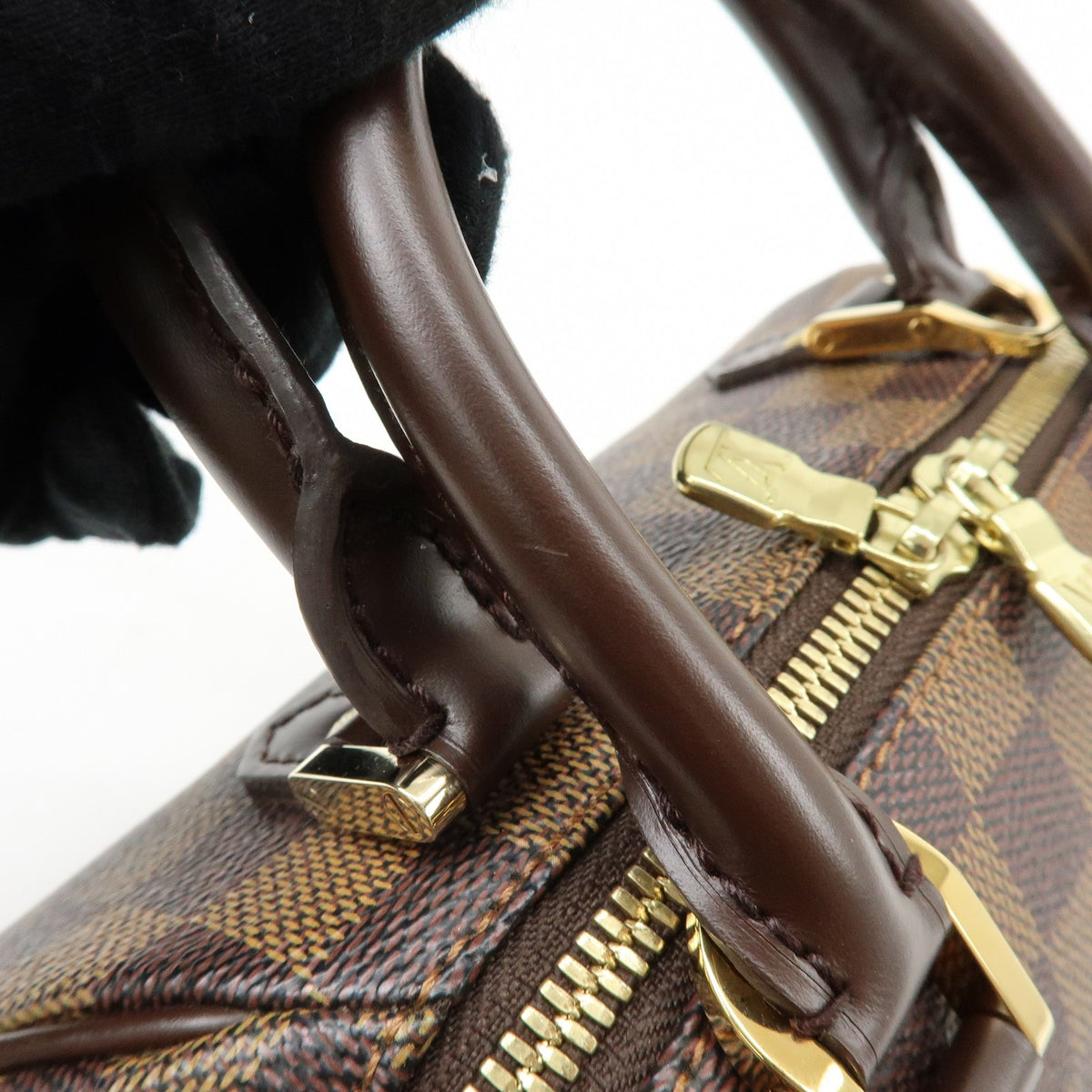 Louis Vuitton Ribera Damier Brown Canvas Handbag (Pre-Owned)