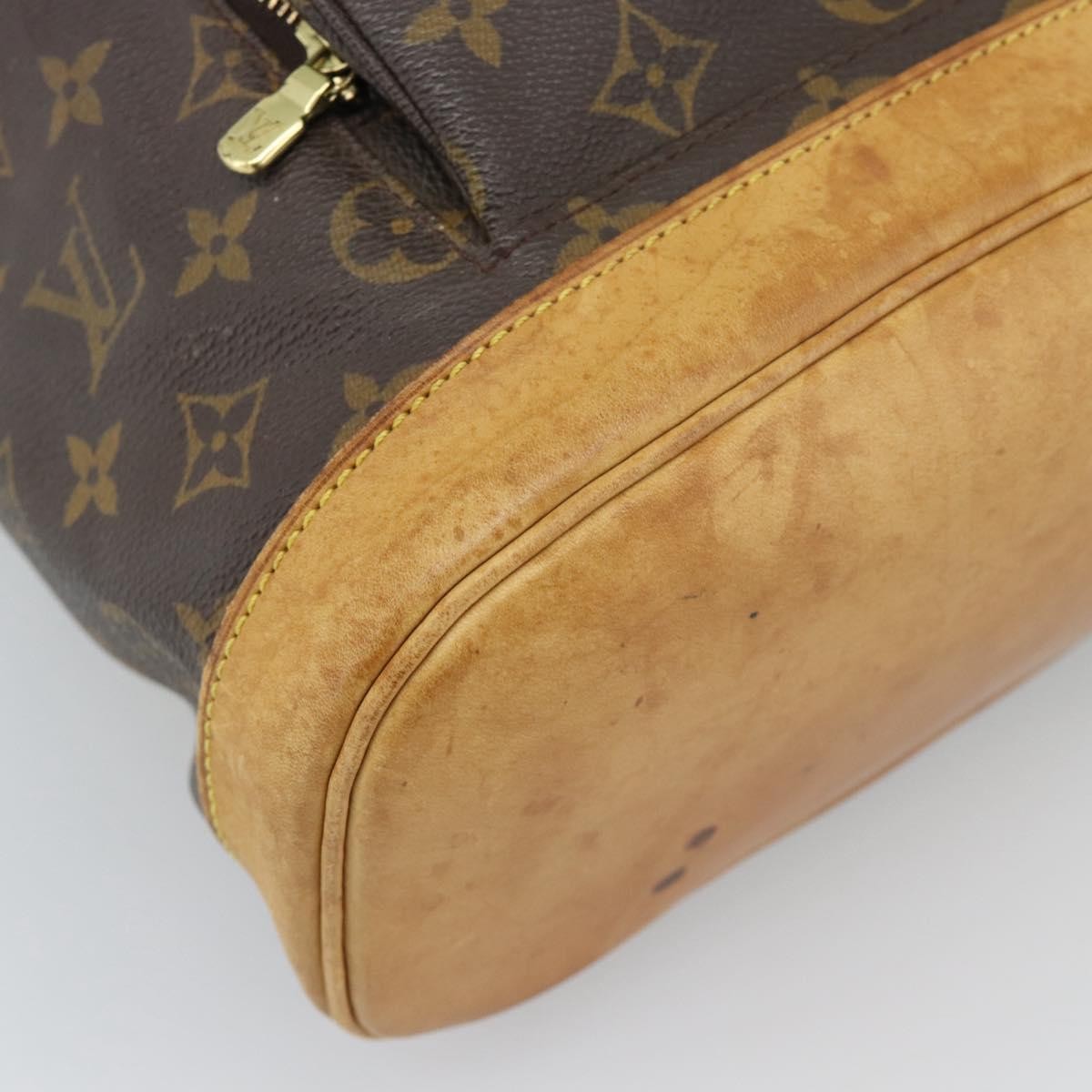 Louis Vuitton Vintage Montsouris Monogram Canvas Brown Canvas Backpack Bag (Pre-Owned)
