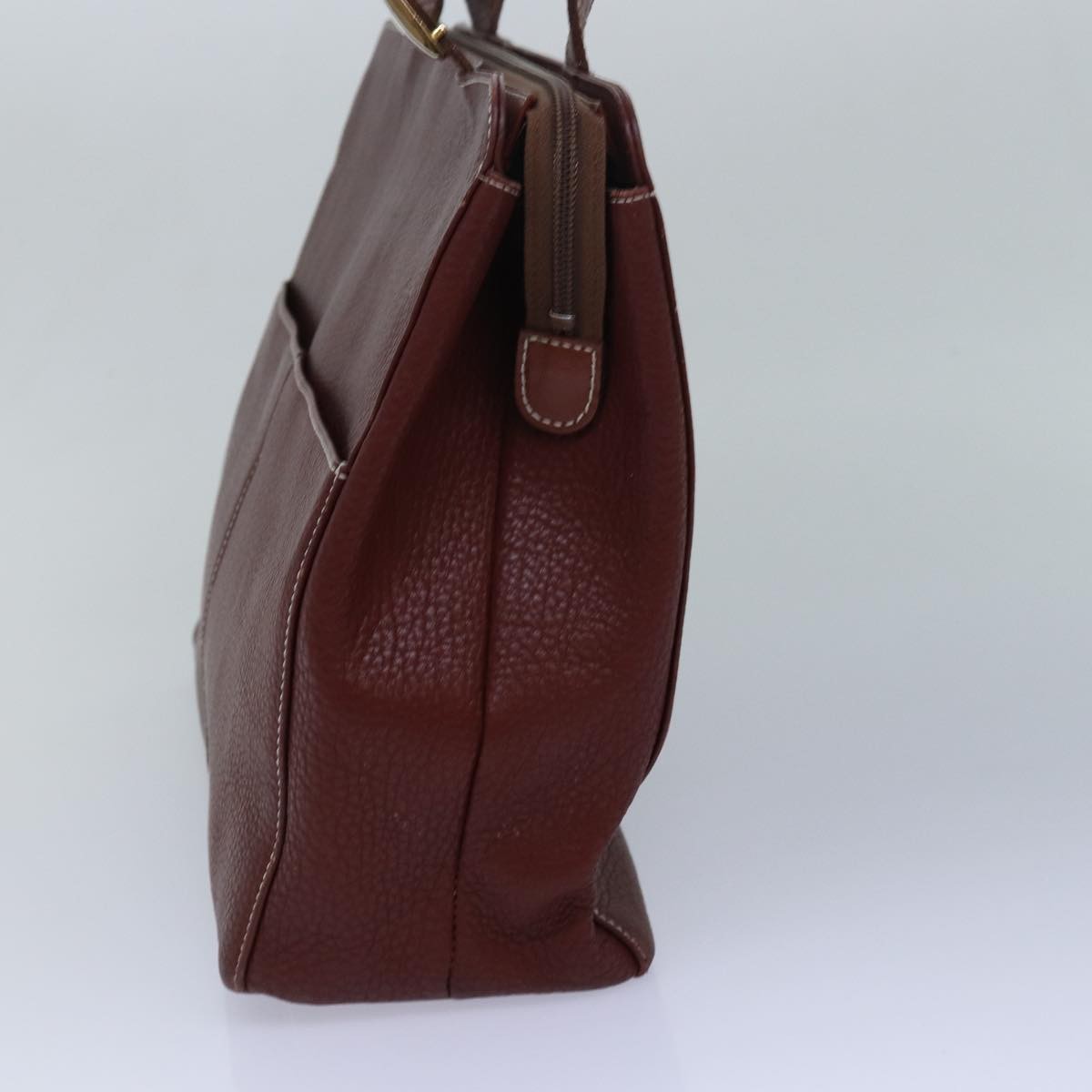 Burberry Vintage Leather Brown Leather Tote Bag Bag (Pre-Owned)