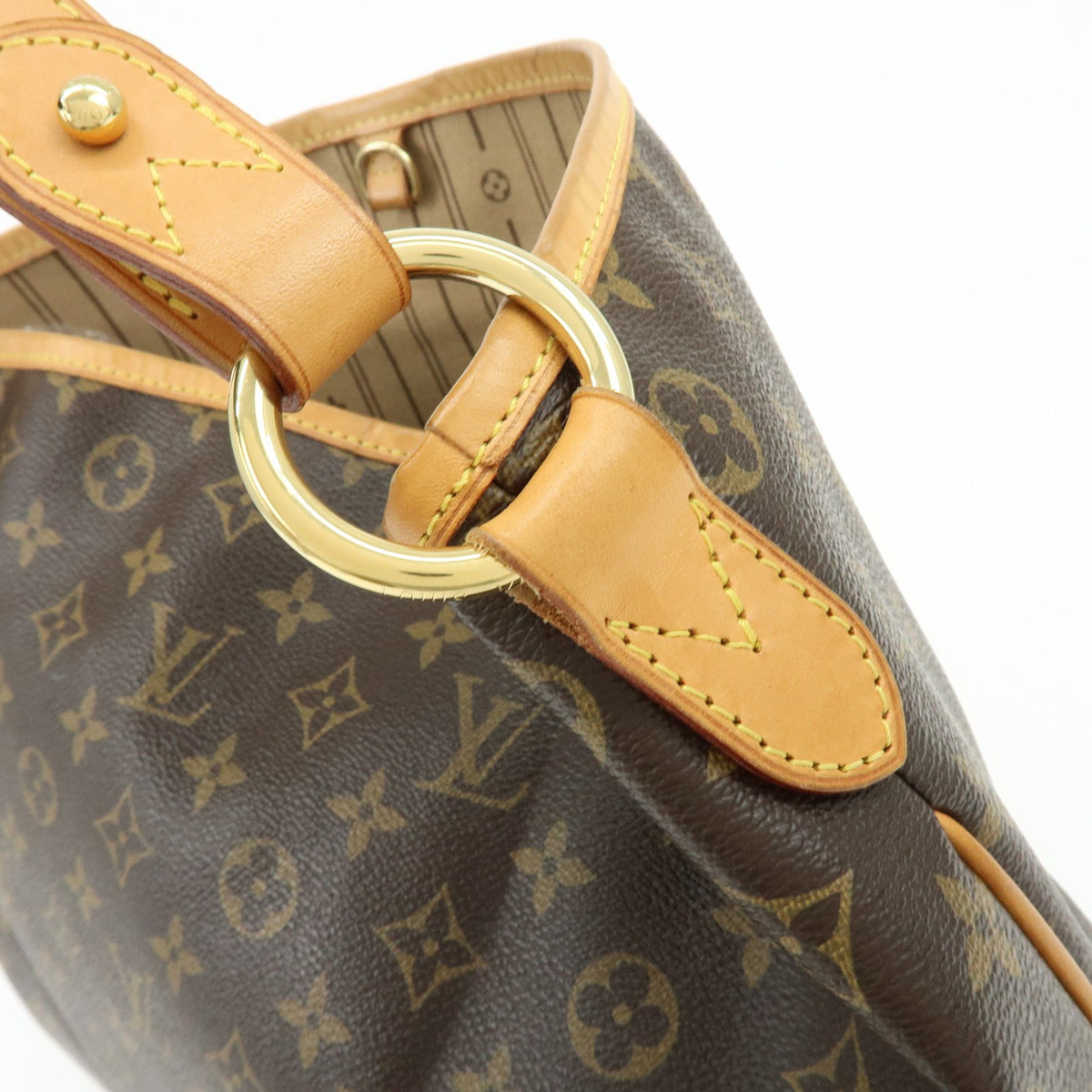 Louis Vuitton Delightful Monogram Canvas Brown Canvas Handbag (Pre-Owned)