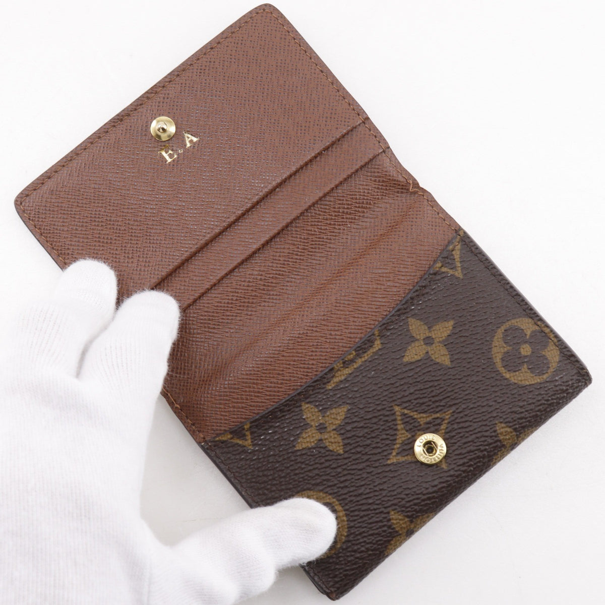 Louis Vuitton Ludlow Monogram Canvas Brown Canvas Wallets Accessory (Pre-Owned)