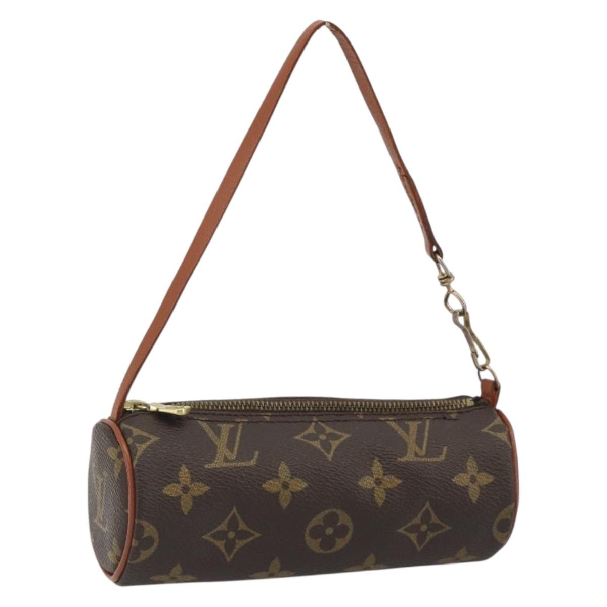 Louis Vuitton Pochette Papillon Monogram Brown Canvas Clutche & Pouche Bag (Pre-Owned)