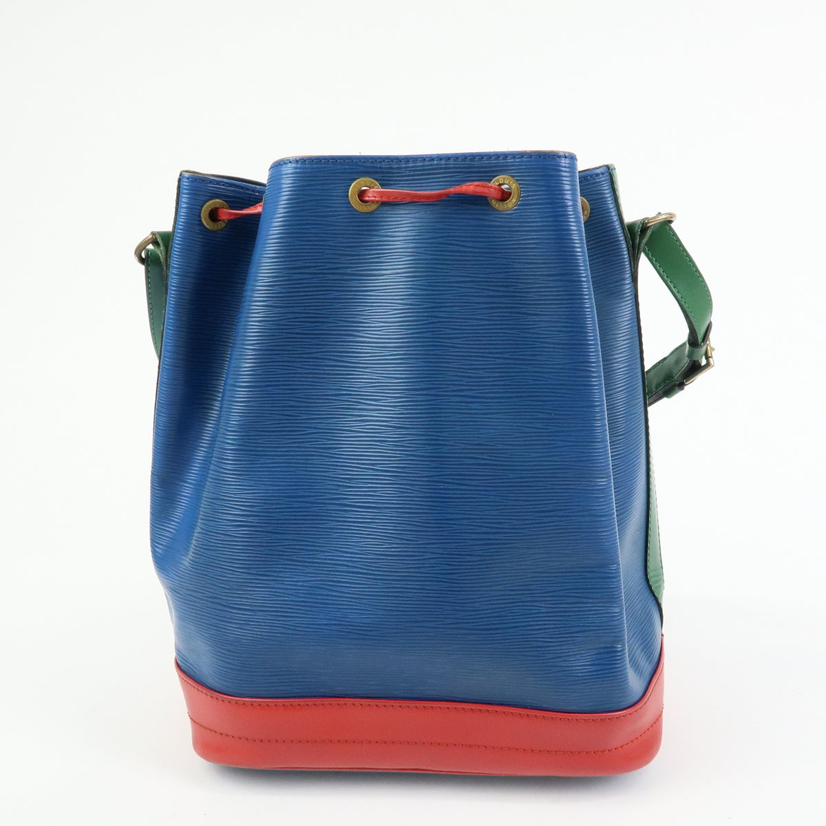 Louis Vuitton Tricolor Noe Epi Leather Blue Leather Handbag (Pre-Owned)