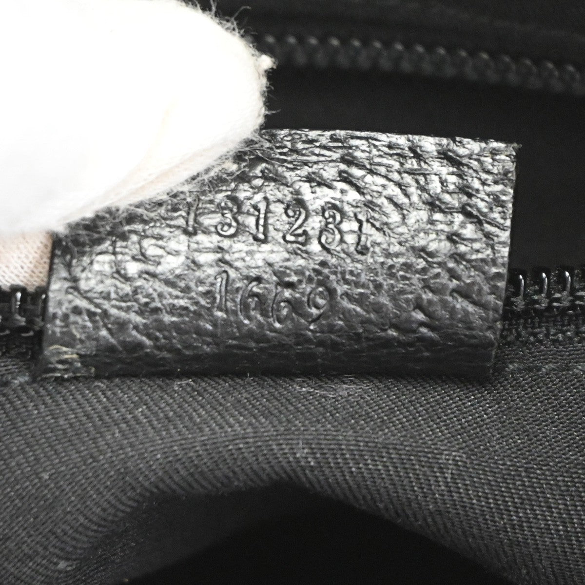 Gucci Web Zip Gg Canvas Black Canvas Tote Bag Bag (Pre-Owned)