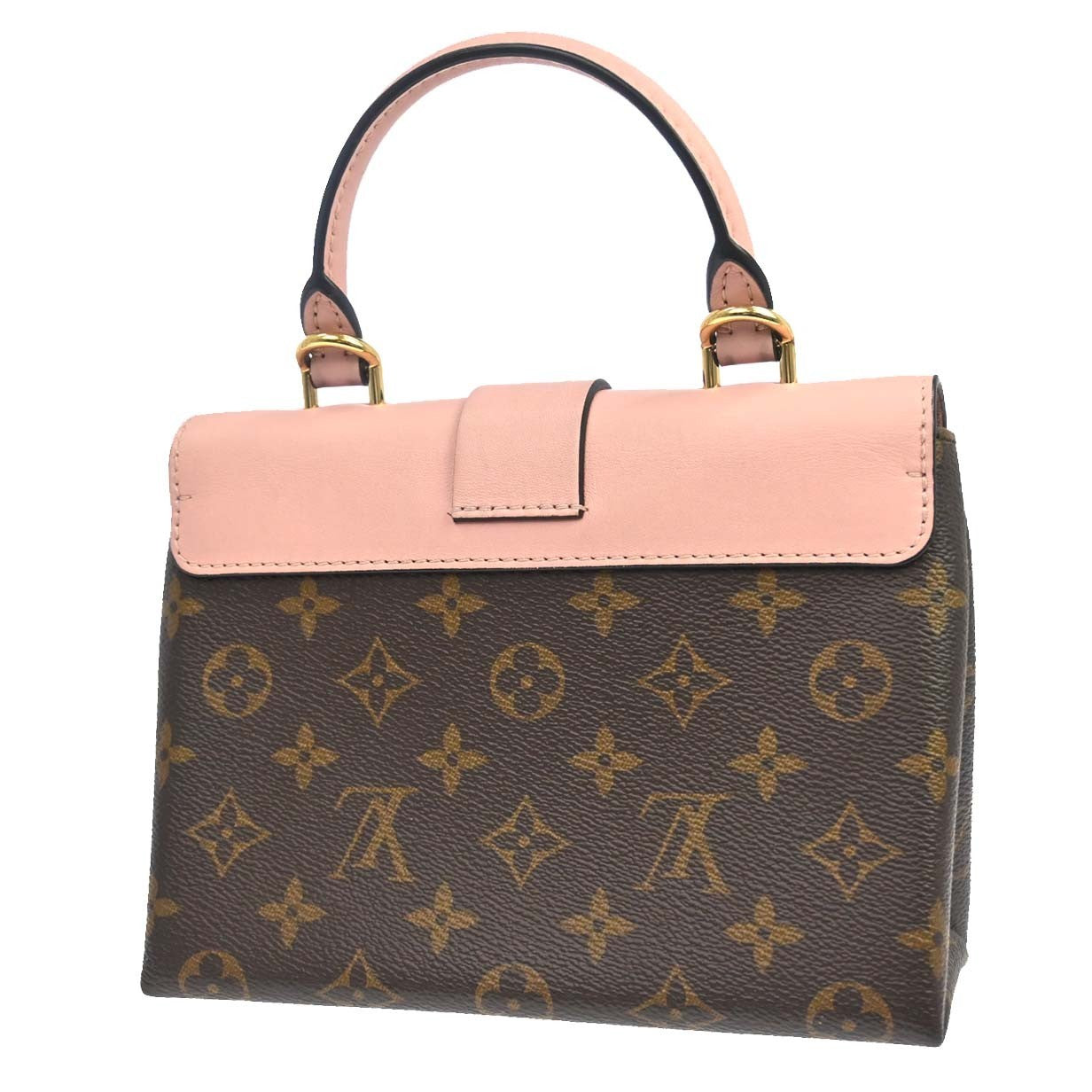 Louis Vuitton Locky Bb Monogram Brown Canvas Handbag (Pre-Owned)
