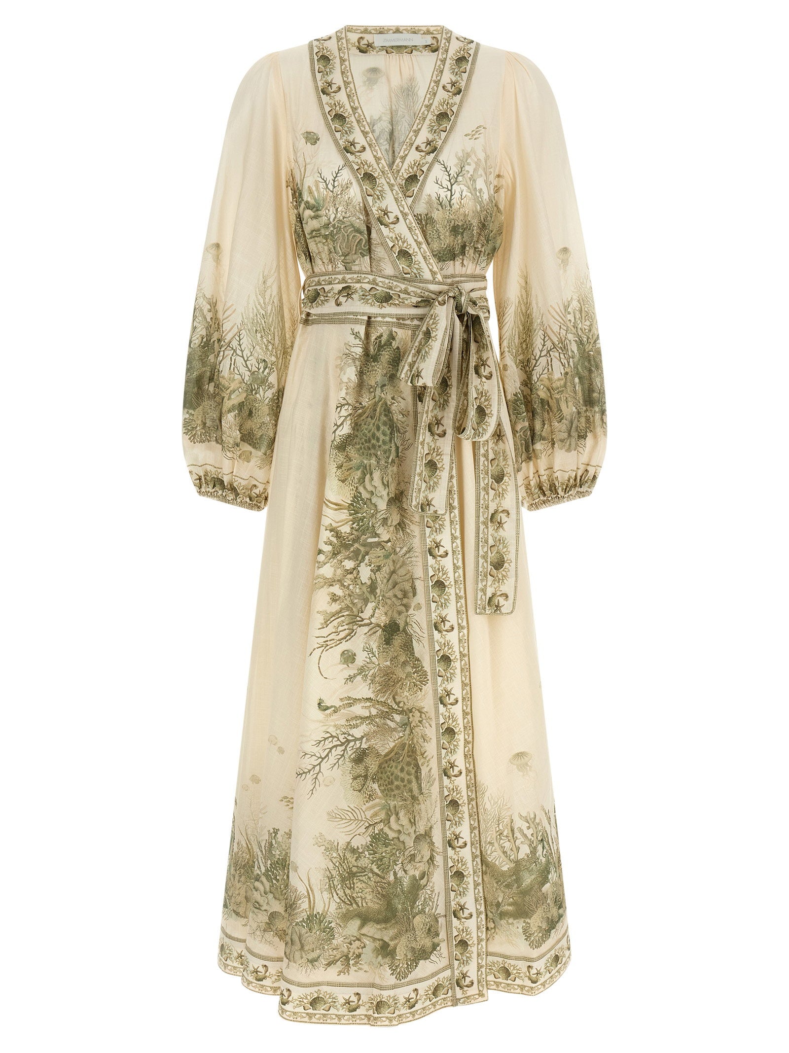 Zimmermann Women's Wanderlust Wrap Midi Dress