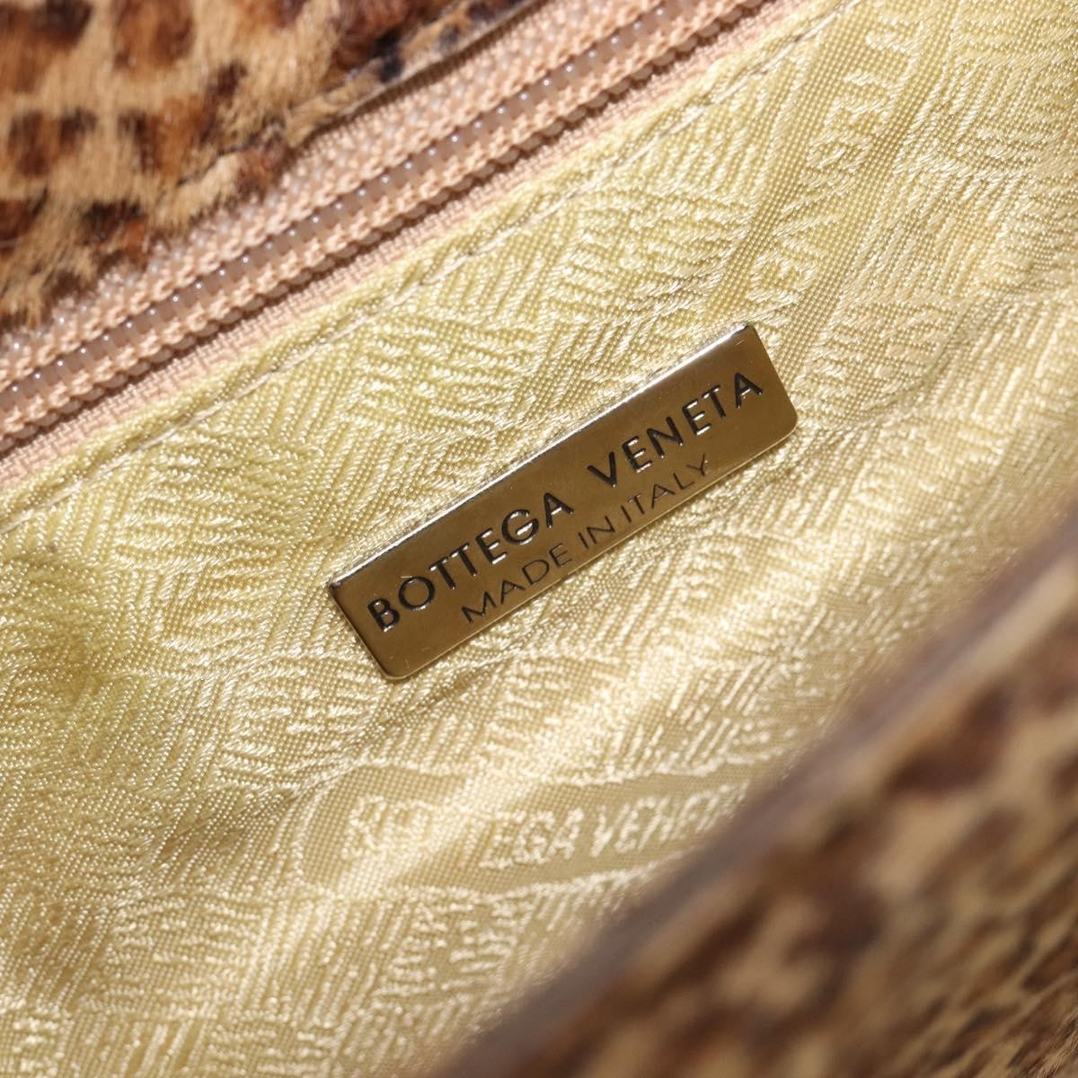 Bottega Veneta Shoulder Leather Brown Leather Shoulder Bag Bag (Pre-Owned)