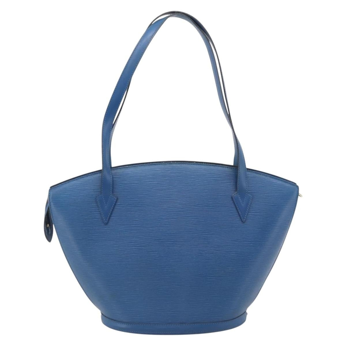 Louis Vuitton Saint Jacques Epi Leather Blue Leather Handbag (Pre-Owned)
