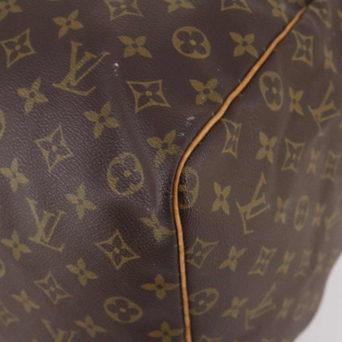 Louis Vuitton Keepall Monogram Canvas Brown Canvas Travel Bag Bag (Pre-Owned)