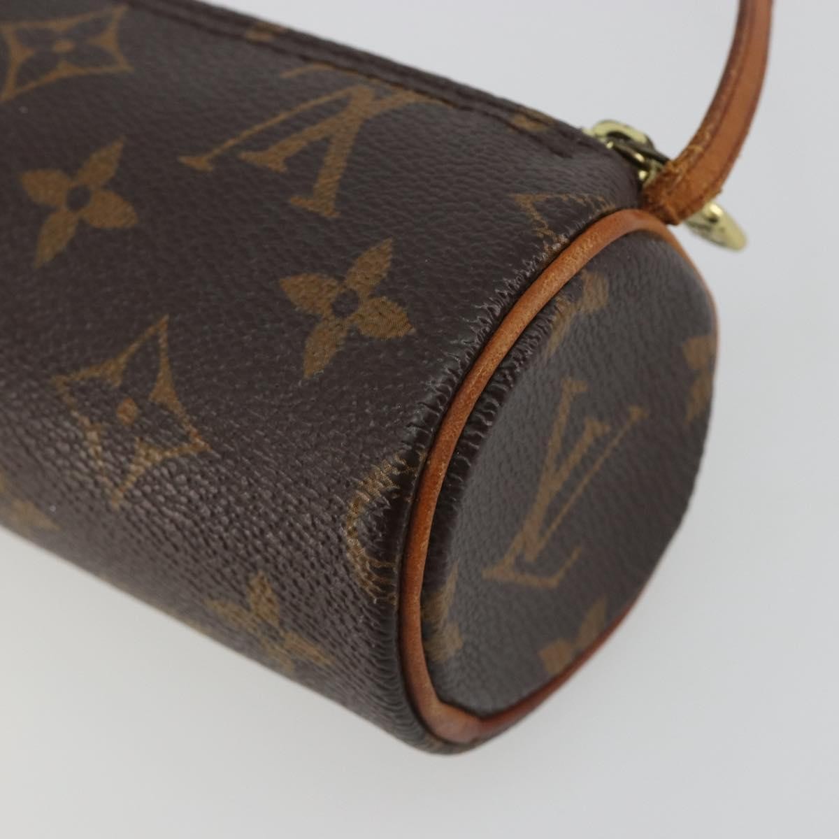 Louis Vuitton Papillon Pochette Monogram Canvas Brown Canvas Clutche & Pouche Bag (Pre-Owned)