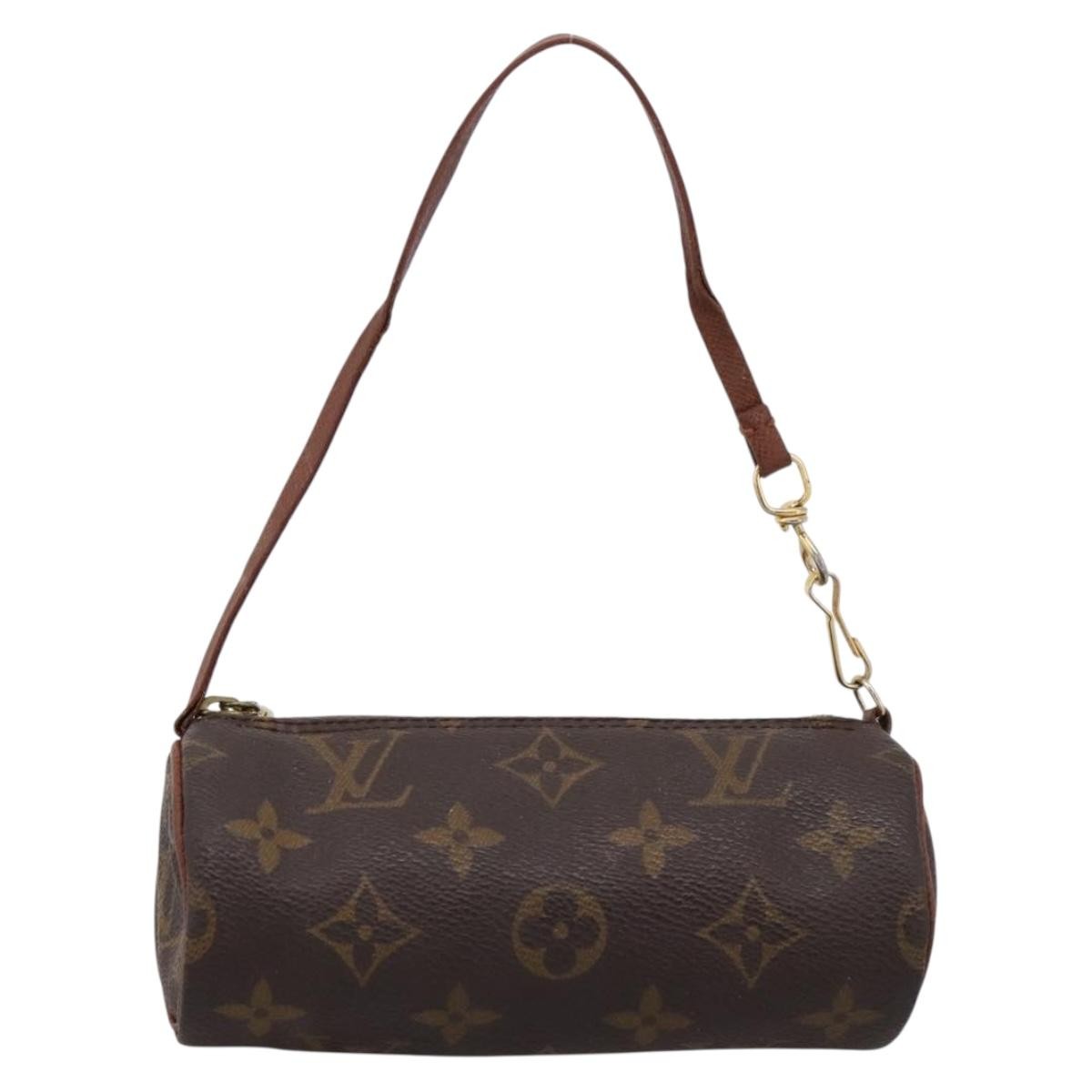 Louis Vuitton Papillon Pochette Monogram Canvas Brown Canvas Clutche & Pouche Bag (Pre-Owned)