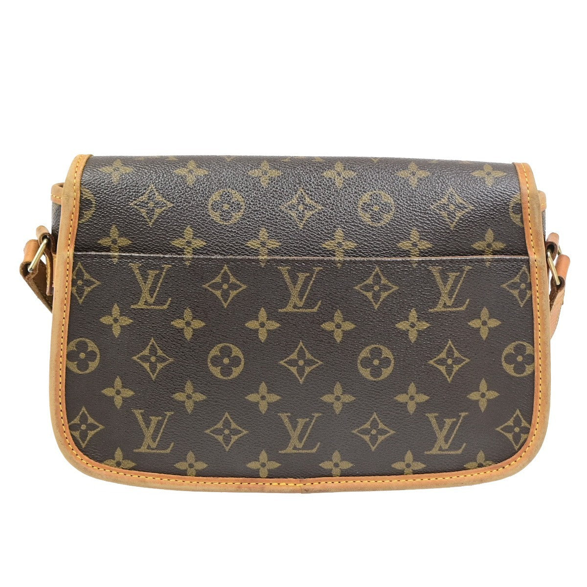 Louis Vuitton Sologne Monogram Canvas Brown Canvas Shoulder Bag Bag (Pre-Owned)