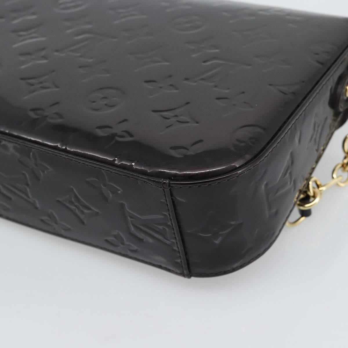 Louis Vuitton Rodeo Drive Monogram Vernis Black Patent_Leather Handbag (Pre-Owned)