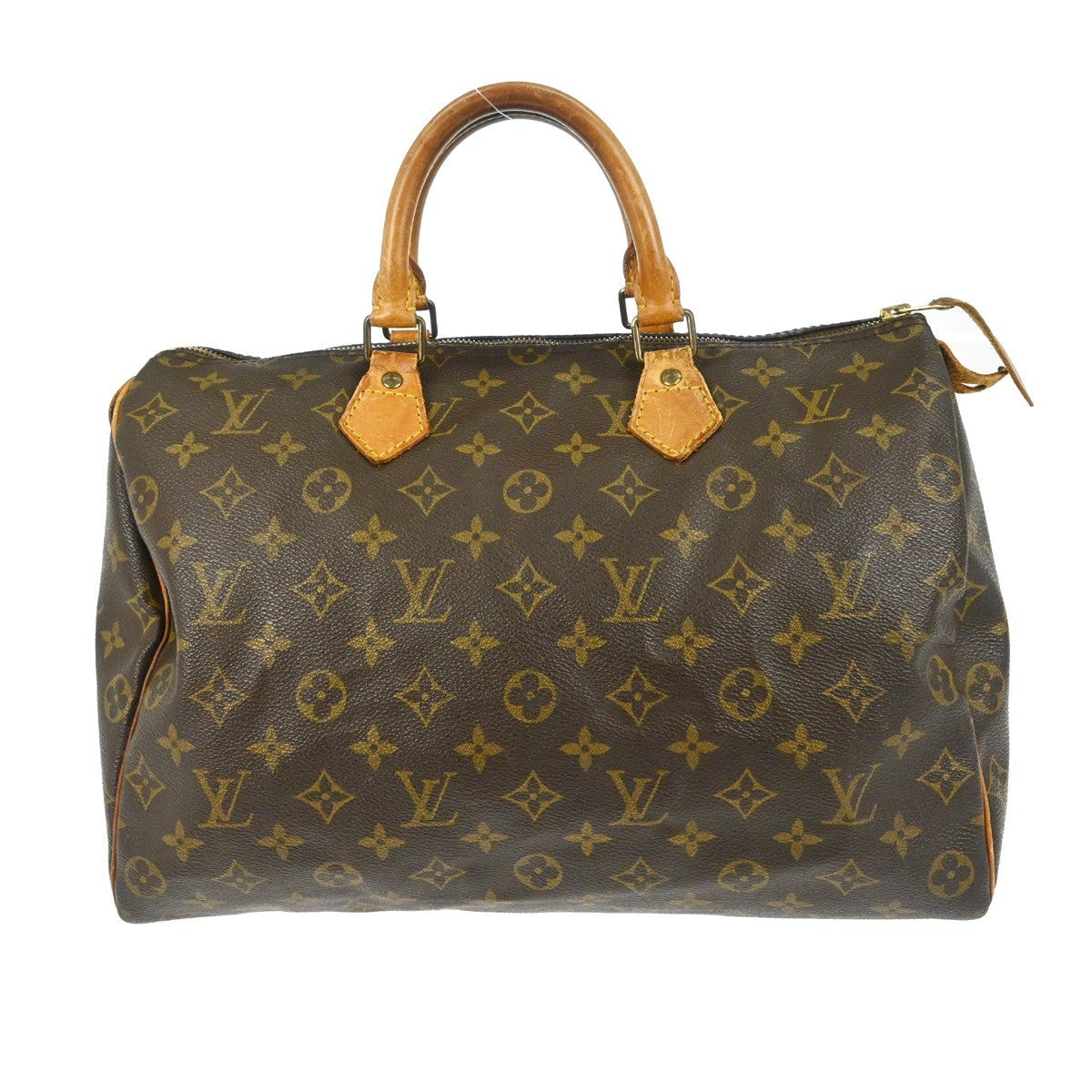 Louis Vuitton Speedy Monogram Canvas Brown Canvas Handbag (Pre-Owned)
