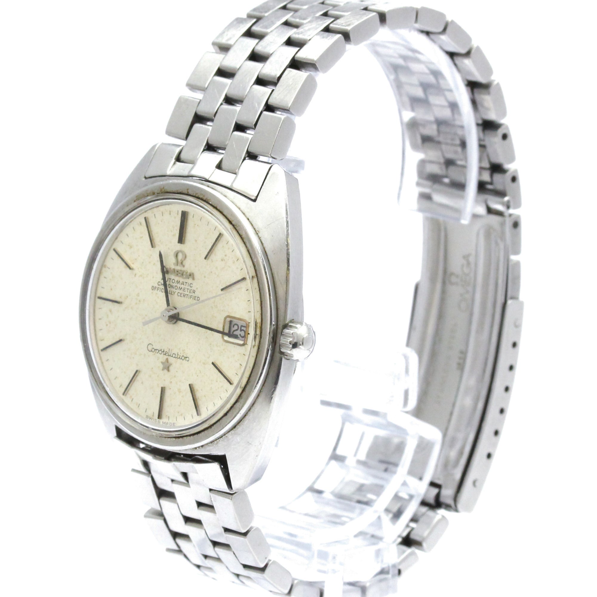 Omega Constellation Chronometer Automatic Stainless Steel Watch (Pre-Owned)