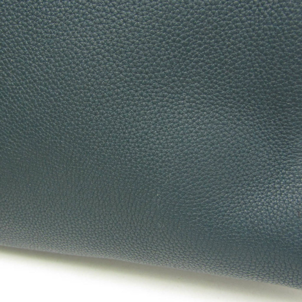 Fendi Monster Selleria Peekaboo Leather Green Leather Handbag (Pre-Owned)
