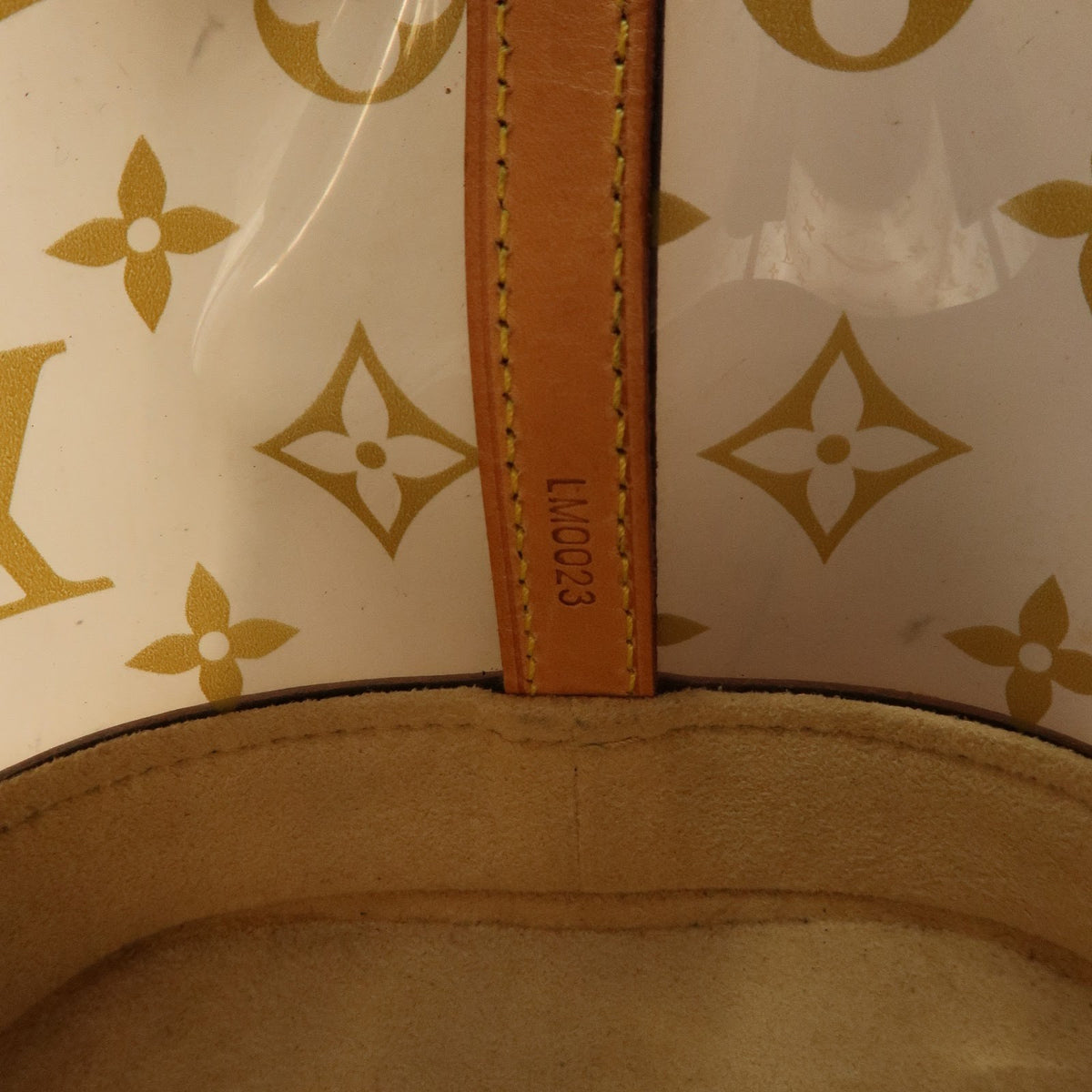 Louis Vuitton Sac Ambre Monogram Vinyl Brown Plastic Handbag (Pre-Owned)