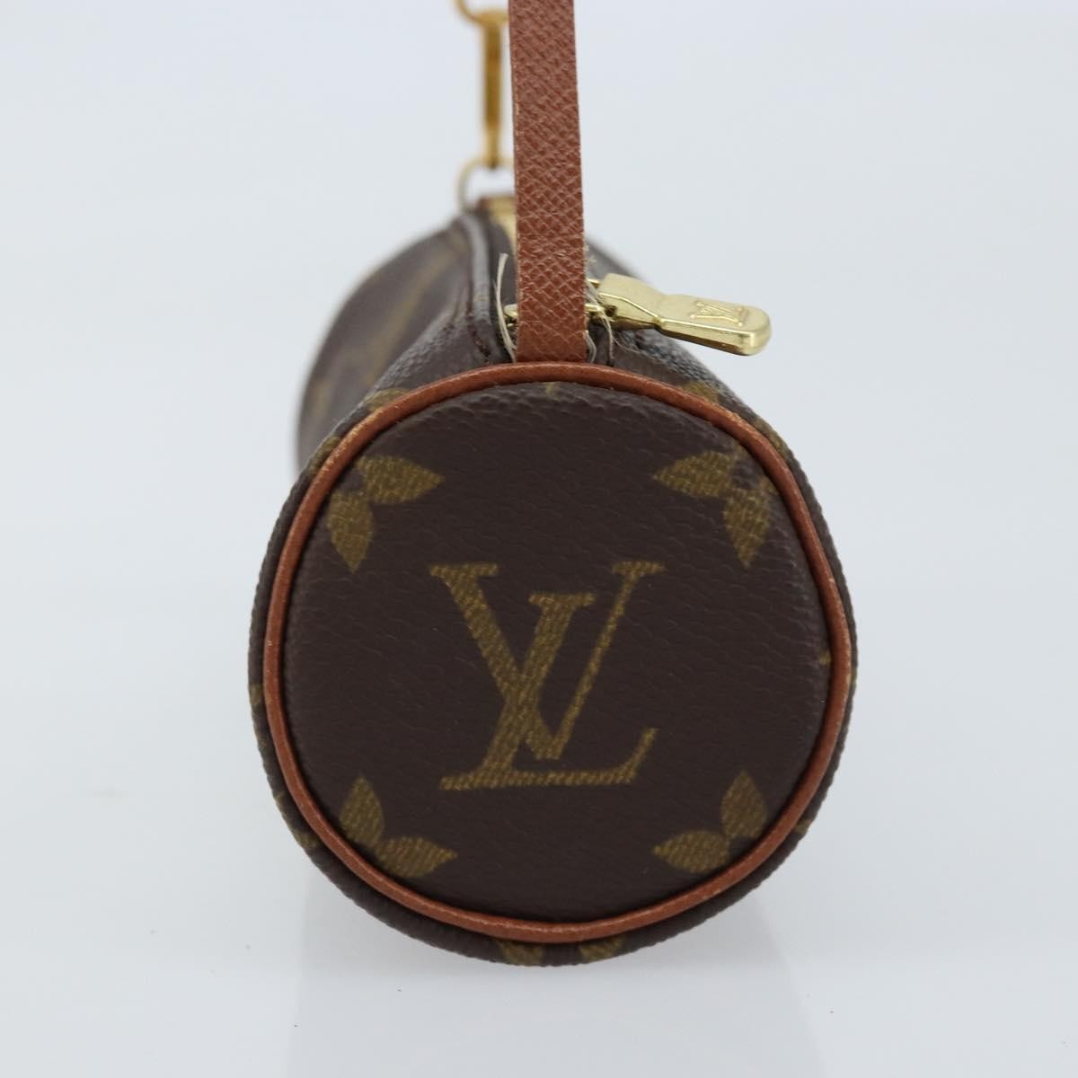 Louis Vuitton Papillon Pochette Monogram Canvas Brown Canvas Clutche & Pouche Bag (Pre-Owned)