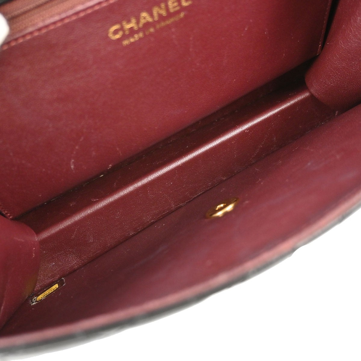 Chanel Turnlock Flap Grosgrain Black Leather Shoulder Bag Bag (Pre-Owned)