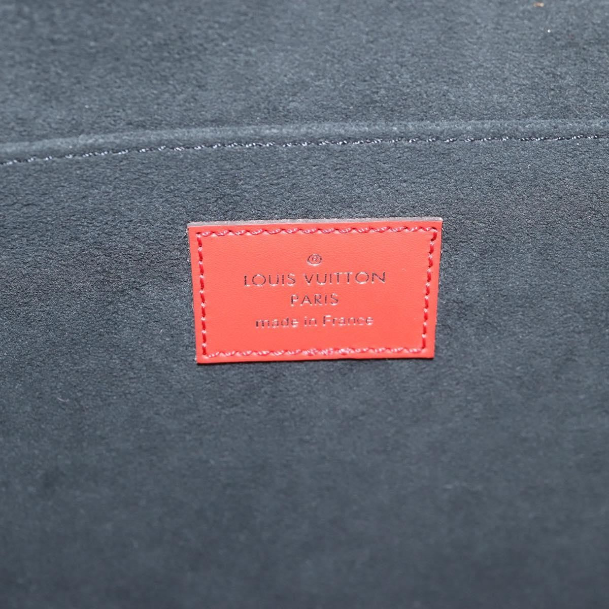 Louis Vuitton Pochette Jour Limited Edition Supreme Epi Leather Red Leather Clutche & Pouche Bag (Pre-Owned)