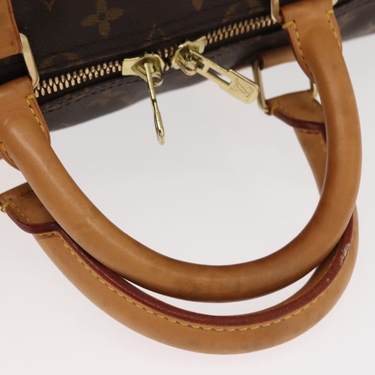 Louis Vuitton Keepall Monogram Canvas Brown Canvas Travel Bag Bag (Pre-Owned)