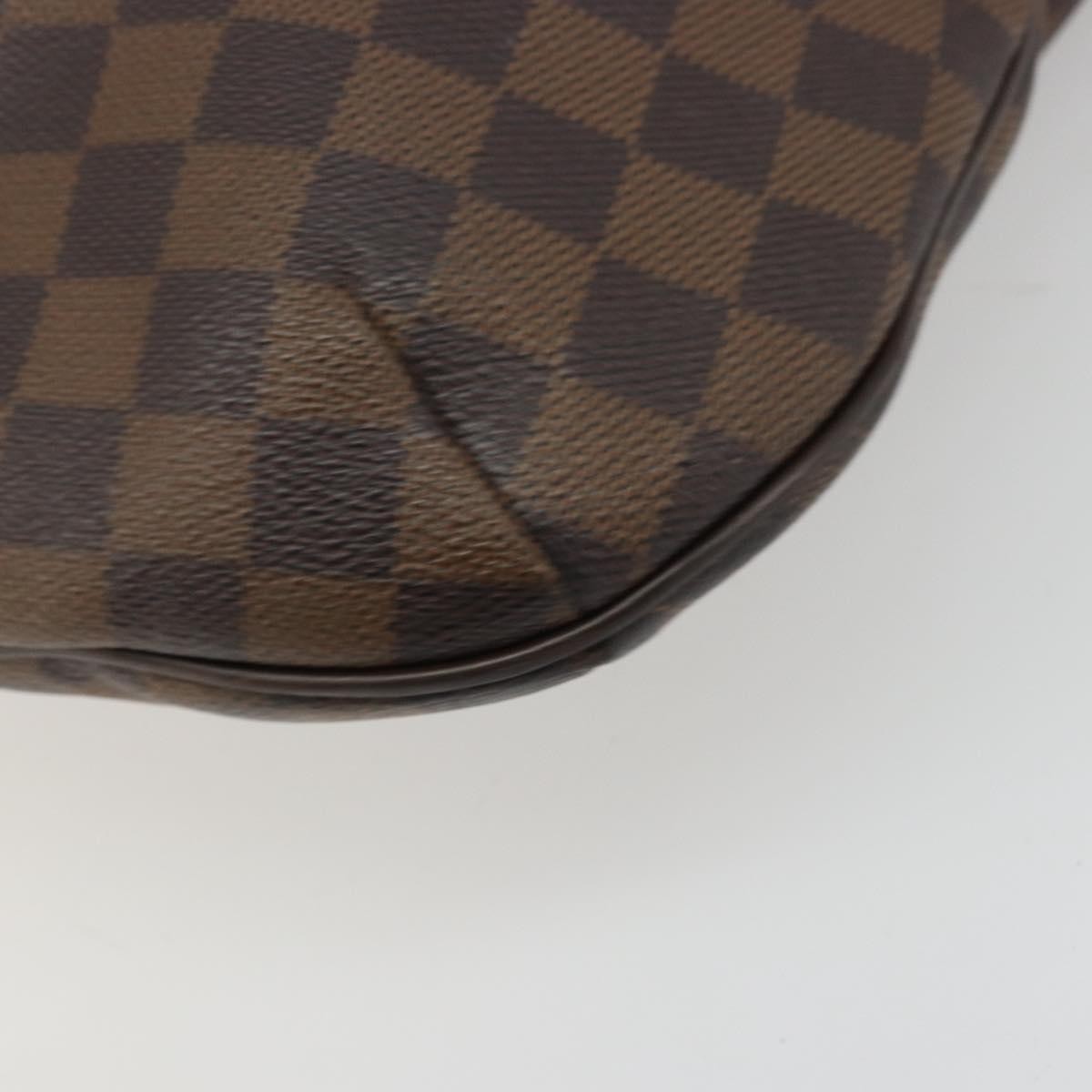 Louis Vuitton Bloomsbury Damier Ebene Brown Canvas Handbag (Pre-Owned)
