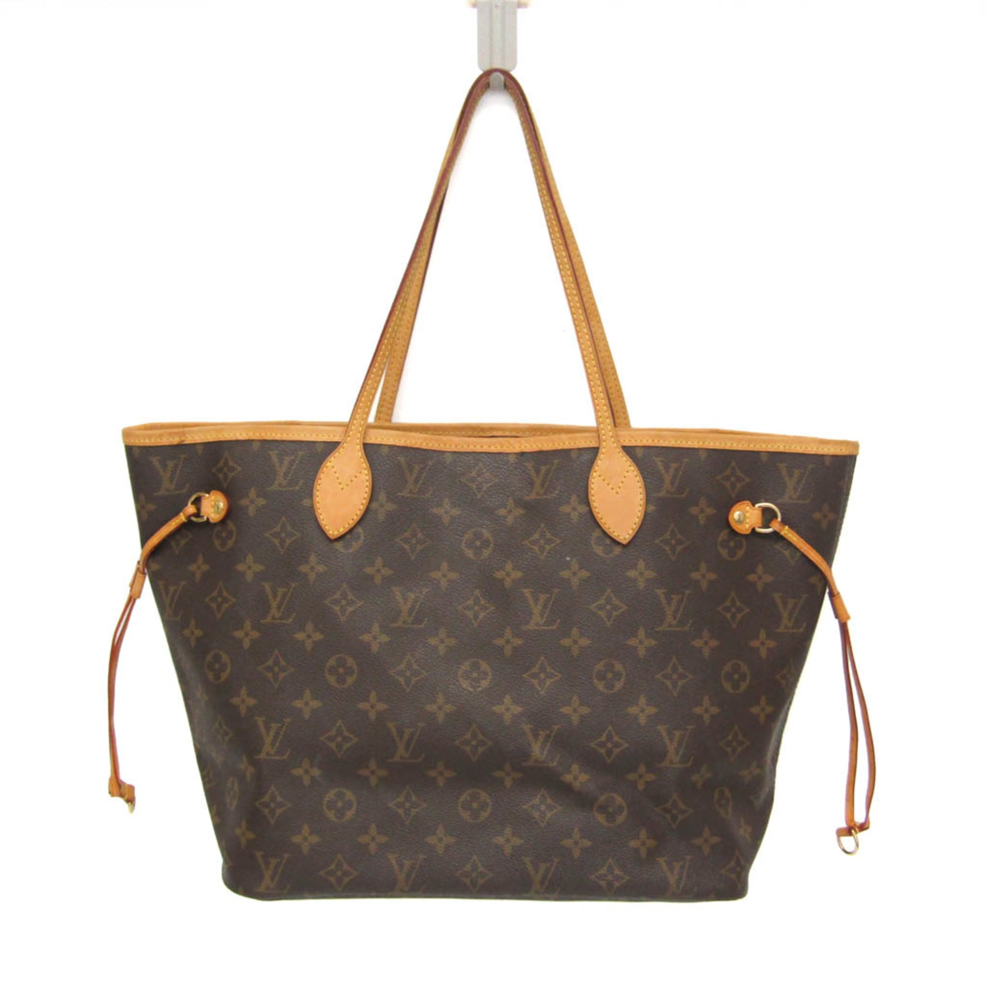 Louis Vuitton Neverfull Monogram Canvas Brown Canvas Tote Bag Bag (Pre-Owned)