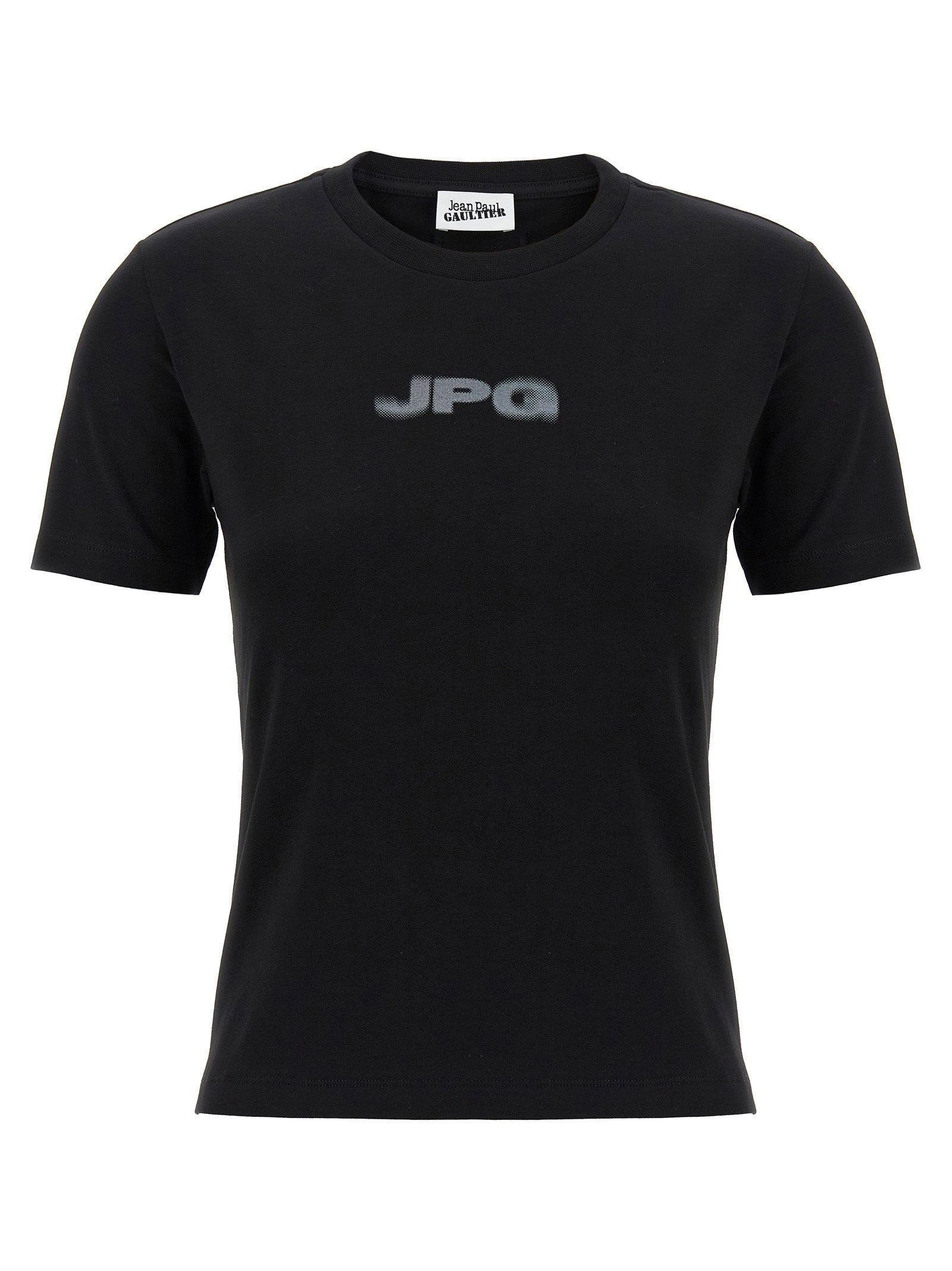 Jean Paul Gaultier Women's The Black Jpg Baby Tee T-Shirt