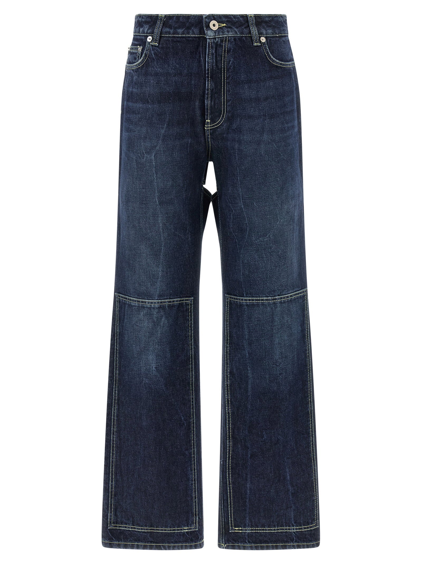 Jean Paul Gaultier Women's The Blue Cut-Out Jeans