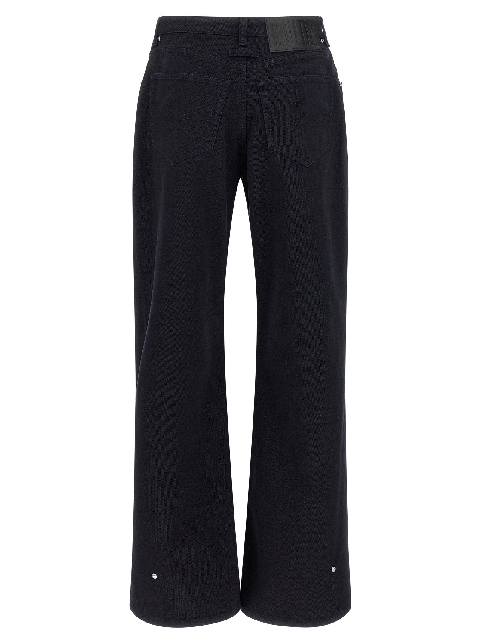 Jean Paul Gaultier Women's The Snap-Button Denim Jeans